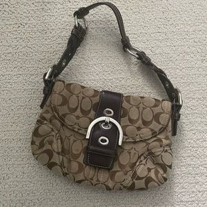Mint condition coach shoulder bag